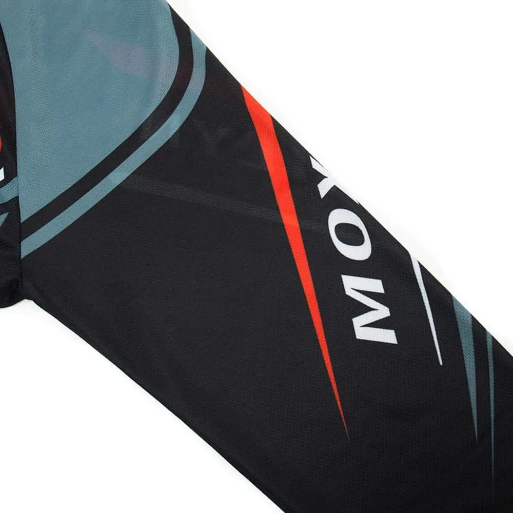 MOXILYN Men Long Sleeve Cycling Jerseys Polyester Bike Clothing Outdoor Cycling Jacket