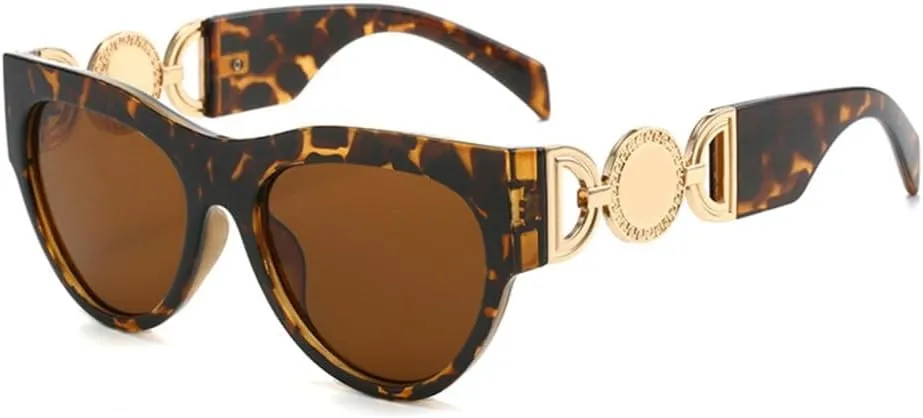 New 2025 Cat Eye Sunglasses Women Vintage Cateye Sun Glasses For Ladies Shades