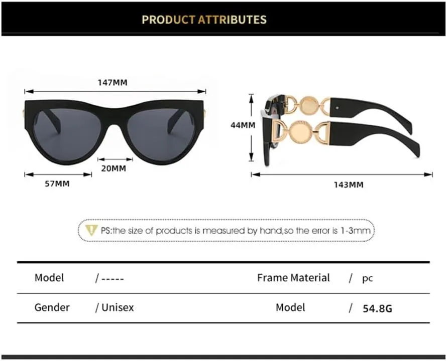 New 2025 Cat Eye Sunglasses Women Vintage Cateye Sun Glasses For Ladies Shades