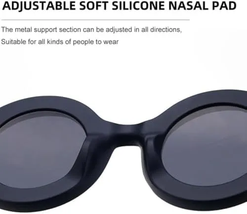 New 2025 Small Frame Round Steampunk Sunglasses Men Luxury Punk Glasses For Male Shades Vintage Eyewear UV400