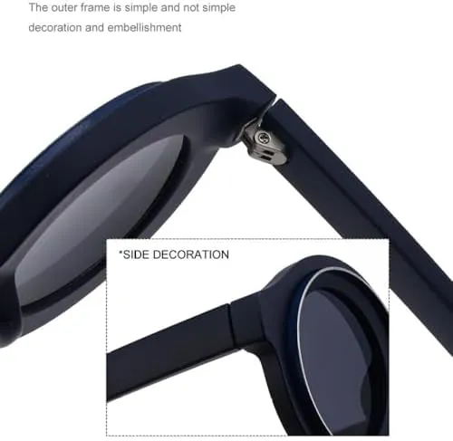 New 2025 Small Frame Round Steampunk Sunglasses Men Luxury Punk Glasses For Male Shades Vintage Eyewear UV400