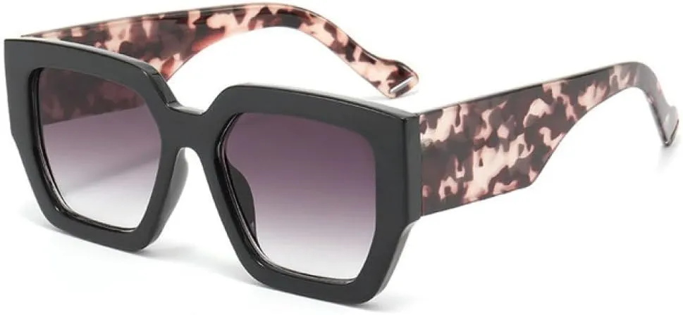 New 2025 Square Sunglasses Women Fashion Vintage Big Cat Eye Shades Men Luxury Sun Glasses UV400 Oversized Eyewear