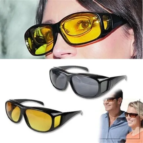 Night HD Vision Driving Anti Glare Eyeglasses - H00490