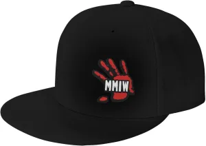 No More Stolen Sisters Mmiw Flat Brim Cap Unisex Flat Bill Baseball Cap Black