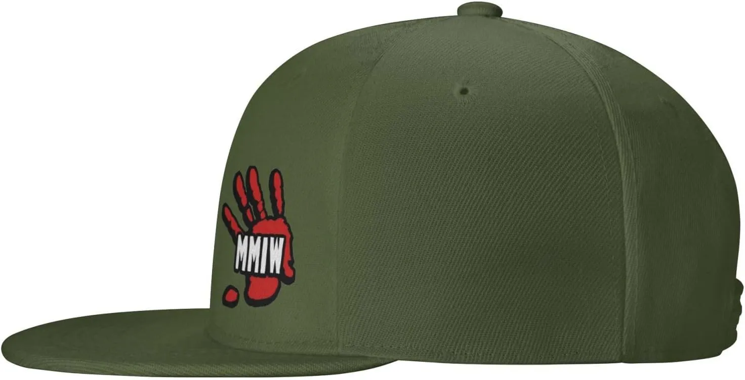 No More Stolen Sisters Mmiw Flat Brim Cap Unisex Flat Bill Baseball Cap Black