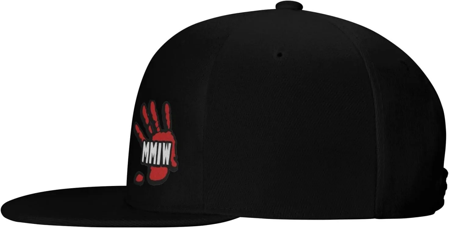 No More Stolen Sisters Mmiw Flat Brim Cap Unisex Flat Bill Baseball Cap Black