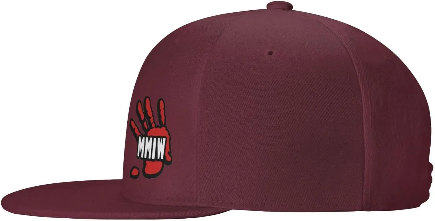 No More Stolen Sisters Mmiw Flat Brim Cap Unisex Flat Bill Baseball Cap Black