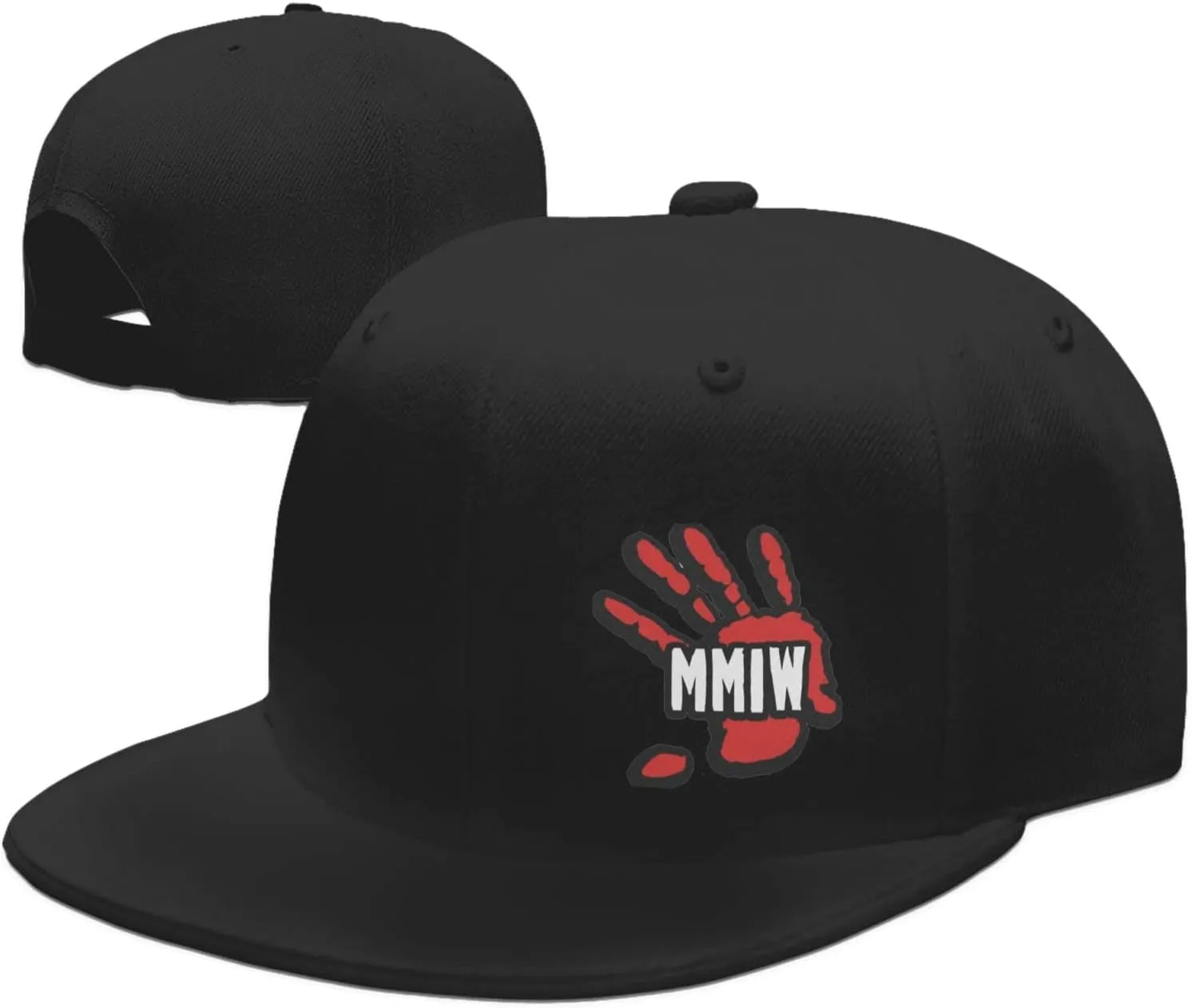 No More Stolen Sisters Mmiw Flat Brim Cap Unisex Flat Bill Baseball Cap Black
