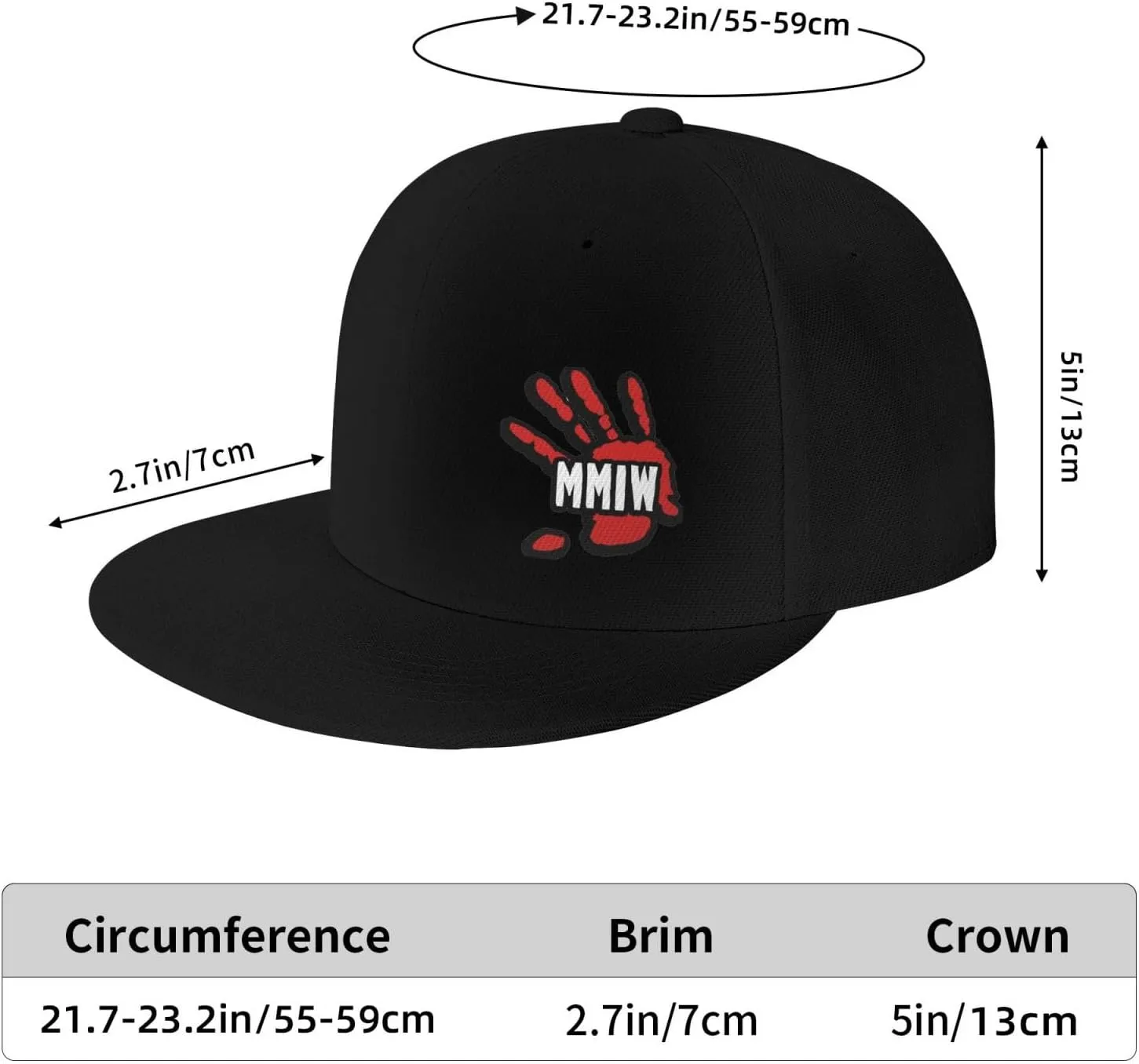 No More Stolen Sisters Mmiw Flat Brim Cap Unisex Flat Bill Baseball Cap Black