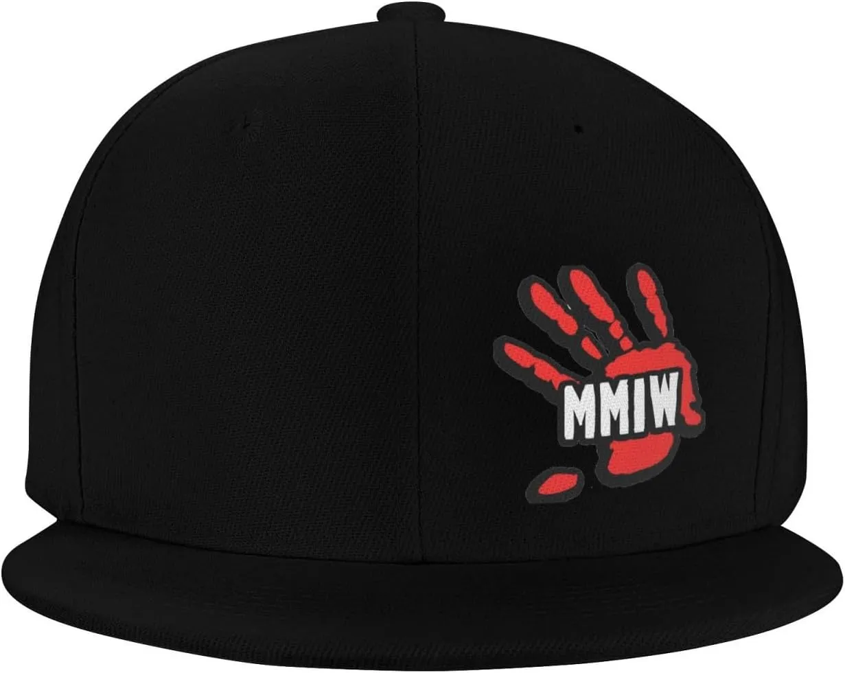 No More Stolen Sisters Mmiw Flat Brim Cap Unisex Flat Bill Baseball Cap Black