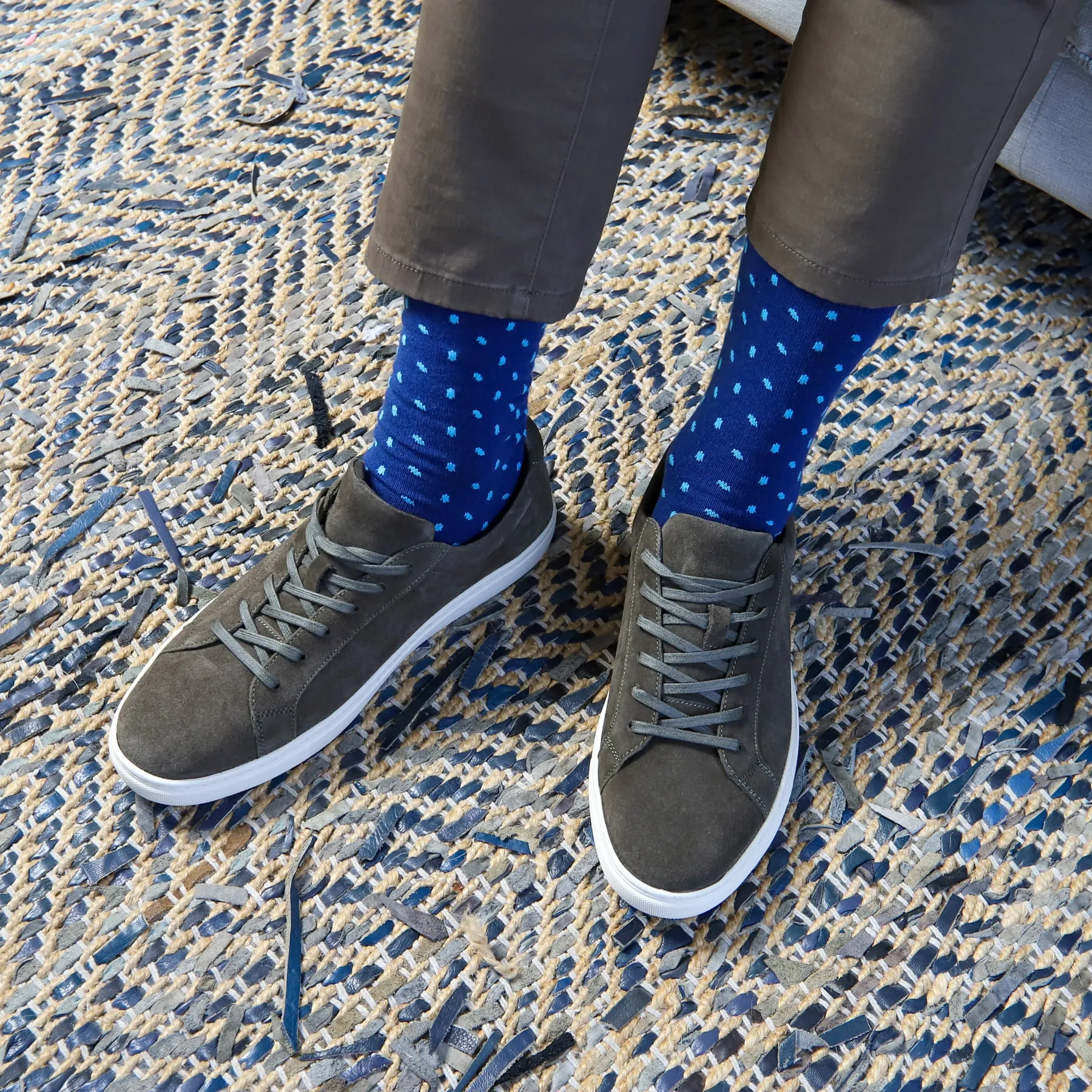 Notting Hill Men's Socks - Blue