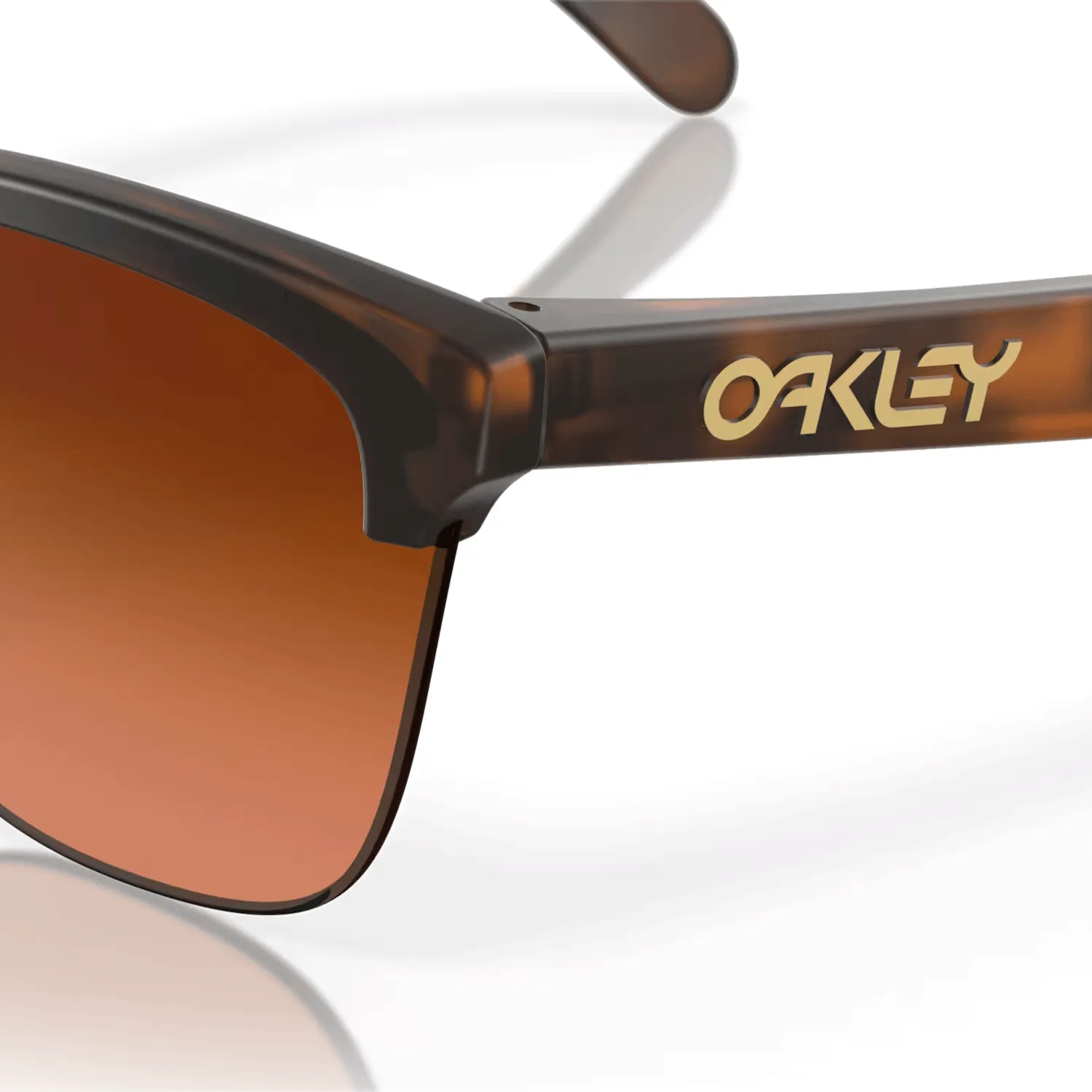 Oakley Frogskins Lite Sunglasses Matte Brown Tortoise/Prizm Brown Gradient