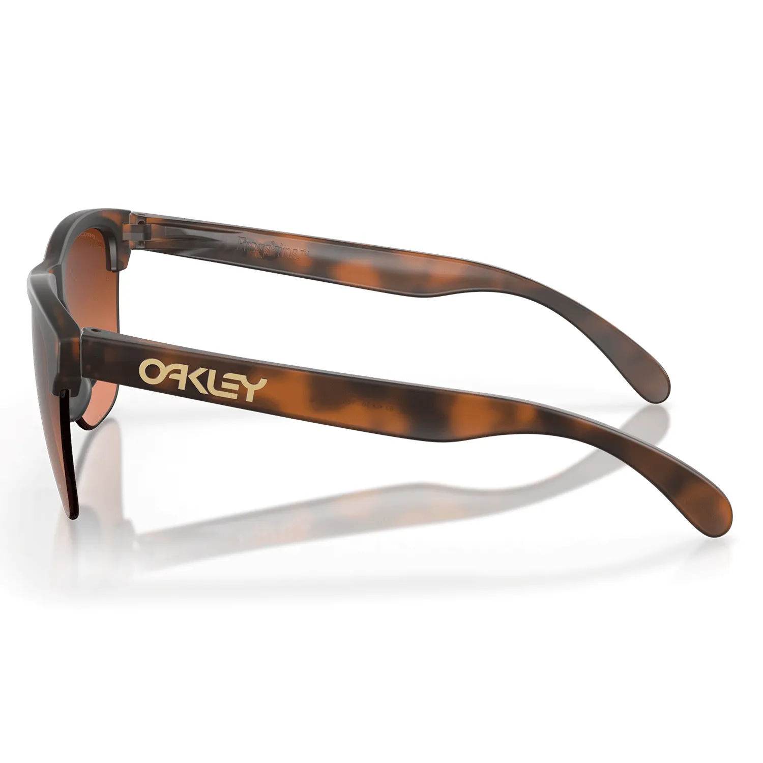 Oakley Frogskins Lite Sunglasses Matte Brown Tortoise/Prizm Brown Gradient
