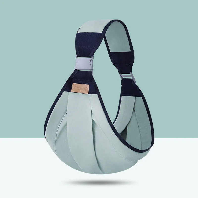 One-handed Newborn Baby Carrier Sling Safety Ring Comfortable Infant Bag | Brodtica.com0000