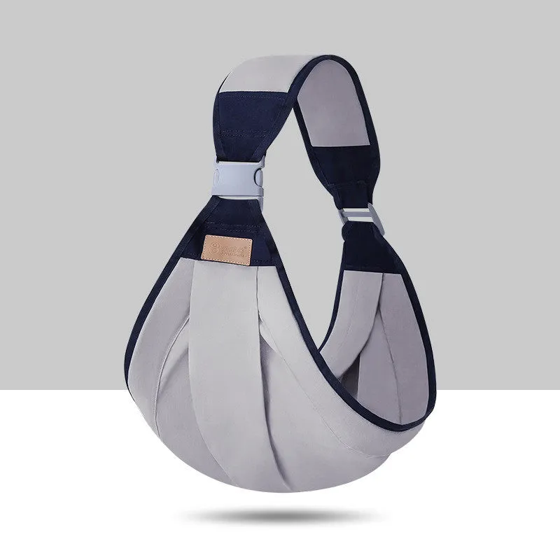 One-handed Newborn Baby Carrier Sling Safety Ring Comfortable Infant Bag | Brodtica.com0000