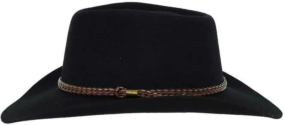 Outback Trading Company Men's 1153 Forbes Water-Repellent UV-Protective Australian Wool Western Cowboy Hat