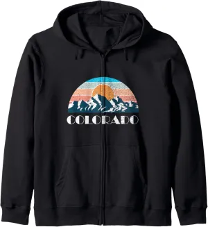 Outdoor Design for Lover of Hiking Backpack & Compass Hiking Zip Hoodie