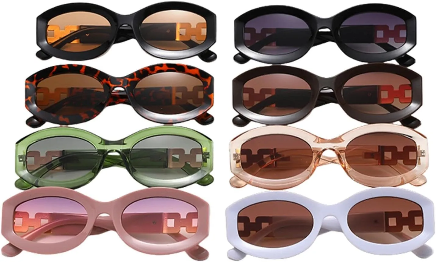Oval Vintage Sunglasses Women Retro Sun Glasses Shades Goggles Eyewear Uv400