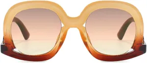 Oversized Big Frame Sunglasses Women Fashion Vintage Trending Sun Glasses Punk Designer Sexy Ladies Shades UV400