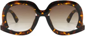 Oversized Big Frame Sunglasses Women Fashion Vintage Trending Sun Glasses Punk Designer Sexy Ladies Shades UV400