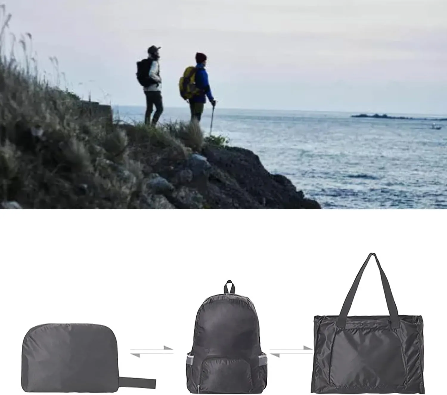 Packable Backpack, Lightweight Packable Hiking Backpack, Small Hiking Backpack Day Pack Multifunctional Hiking Daypack for Women Men