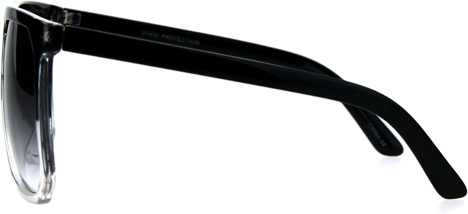 PASTL Oversized Style Sunglasses Flat Top Square Unisex Modern Fashion UV400