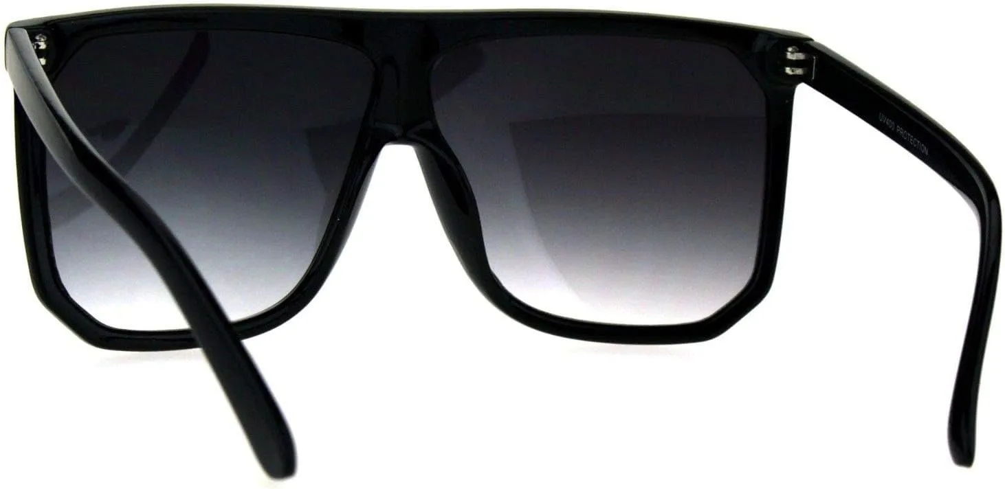 PASTL Oversized Style Sunglasses Flat Top Square Unisex Modern Fashion UV400