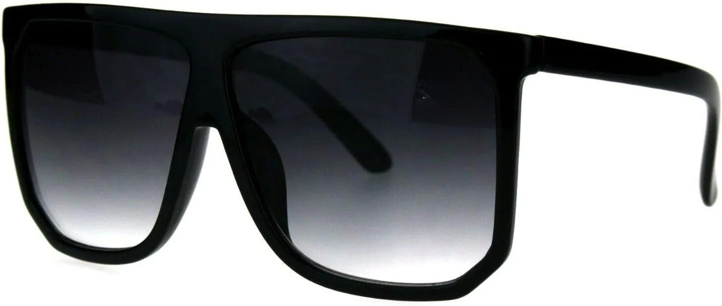 PASTL Oversized Style Sunglasses Flat Top Square Unisex Modern Fashion UV400