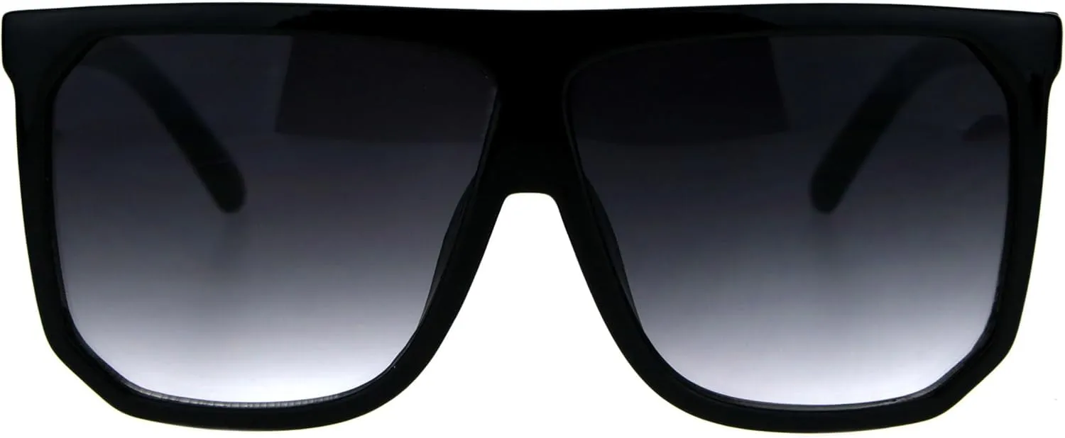 PASTL Oversized Style Sunglasses Flat Top Square Unisex Modern Fashion UV400