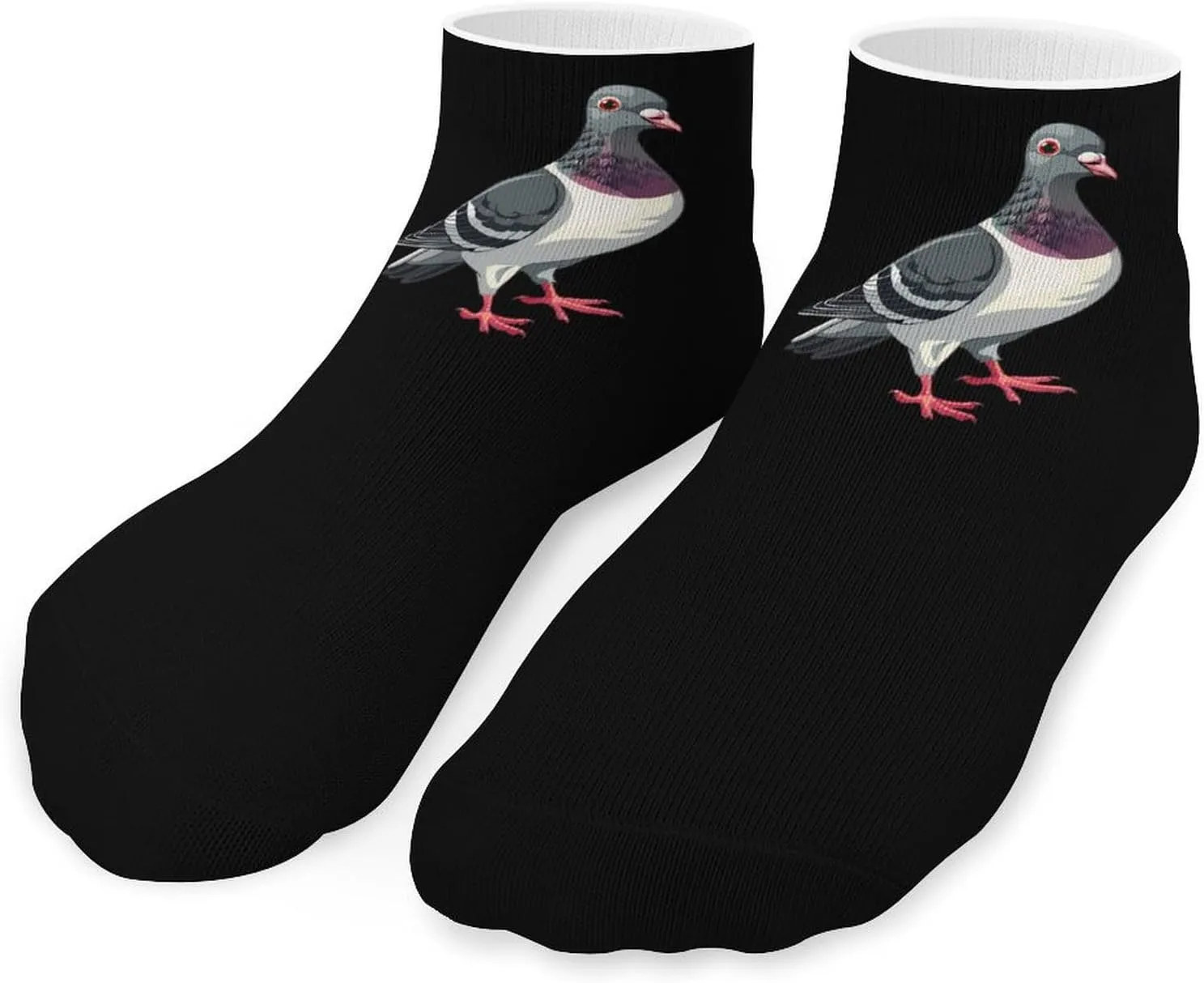 Pigeon Ankle Socks Breathable Low Cut Sports Socks Casual No Show Sock for Women Men