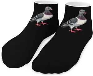 Pigeon Ankle Socks Breathable Low Cut Sports Socks Casual No Show Sock for Women Men