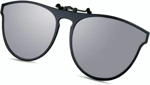 Polarized Clip On Flip Up UV Protection and Anti-Glare Outdoor Sunglasses for Prescription Glasses