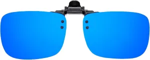 Polarized Clip on Sunglasses over Prescription Glasses for Men Women UV400 Anti Glare Flip-up