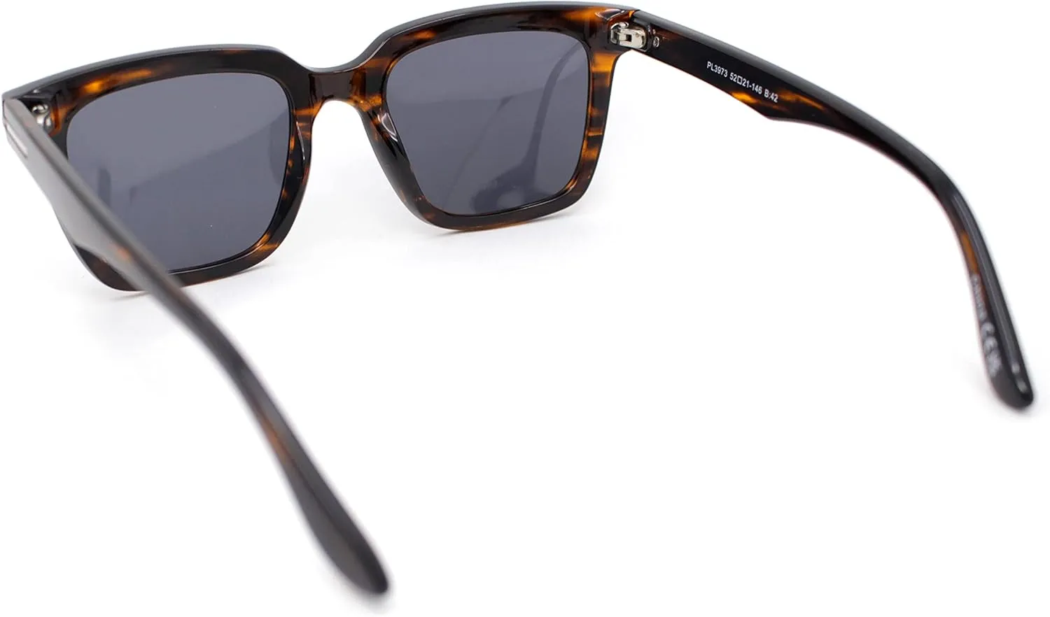 Polarized Hipster Vintage Style Horn Rim Gentlemans Plastic Sunglasses