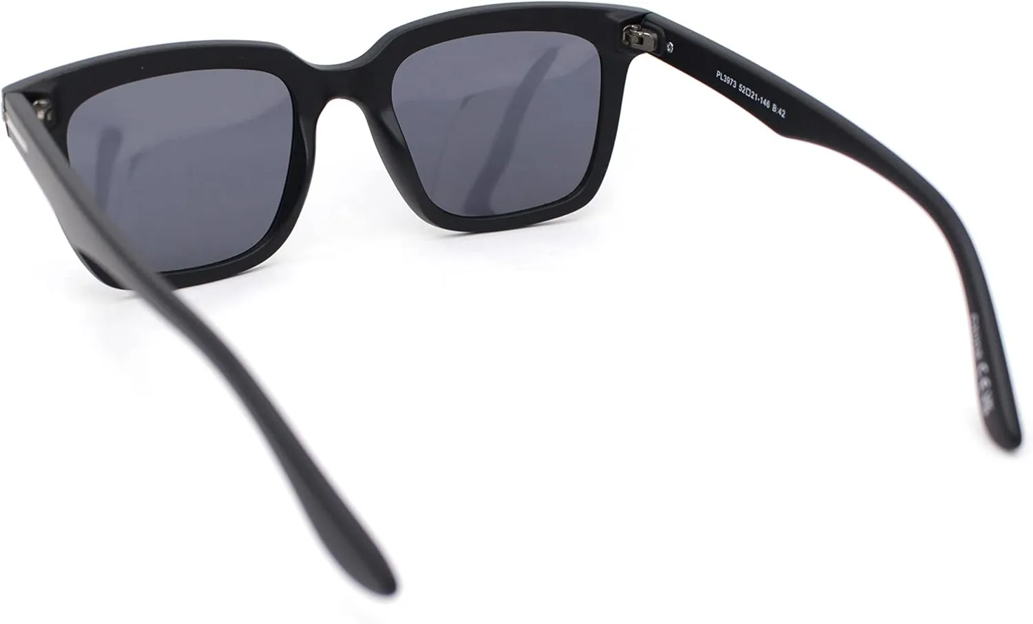 Polarized Hipster Vintage Style Horn Rim Gentlemans Plastic Sunglasses