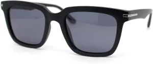 Polarized Hipster Vintage Style Horn Rim Gentlemans Plastic Sunglasses