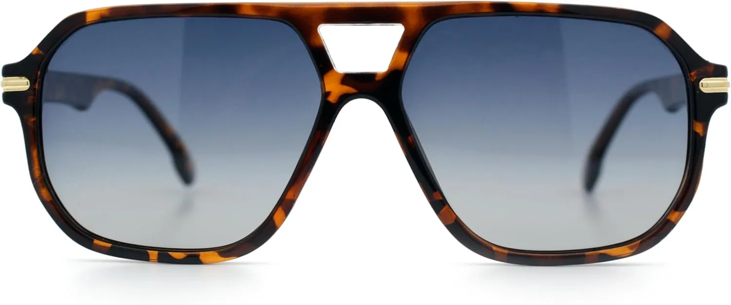 Polarized Luxury Sporty Mens Racer Plastic Gentlemanly Fashion Sunglasses