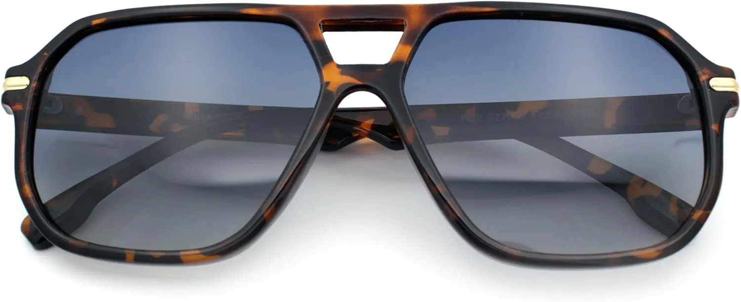 Polarized Luxury Sporty Mens Racer Plastic Gentlemanly Fashion Sunglasses