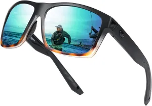 Polarized Sunglasses for Men and Women Anti UV Protection Square Sports Sunglasses Men for Cycling Fishing Driving 82930