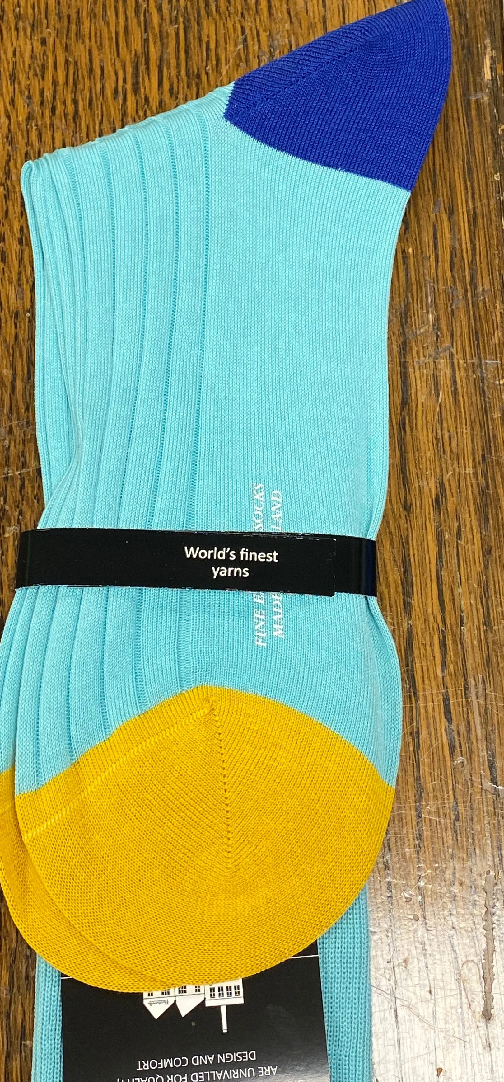 PORTOBELLO RIBBED SOCKS