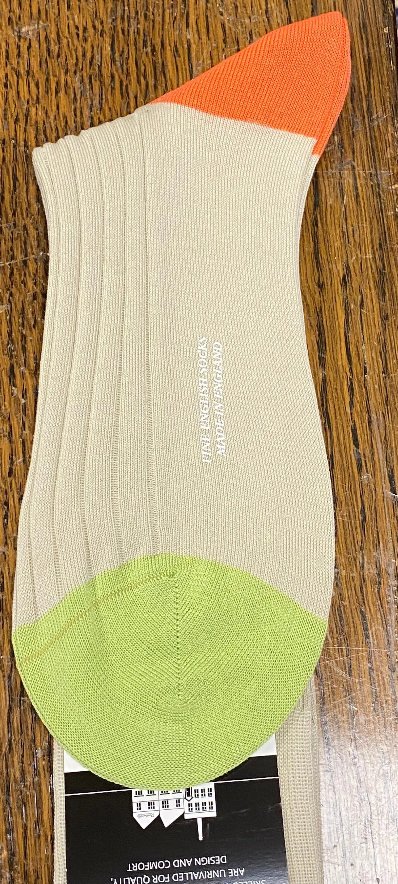 PORTOBELLO RIBBED SOCKS