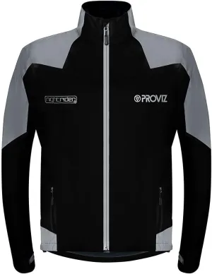 Proviz Men's Nightrider Reflective Waterproof Cycling Jacket Hi Visibility Breathable Cycling Coat
