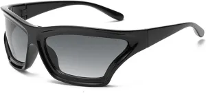 Punk Mask Sunglasses for Women Luxury Uv400 Vintage Sports