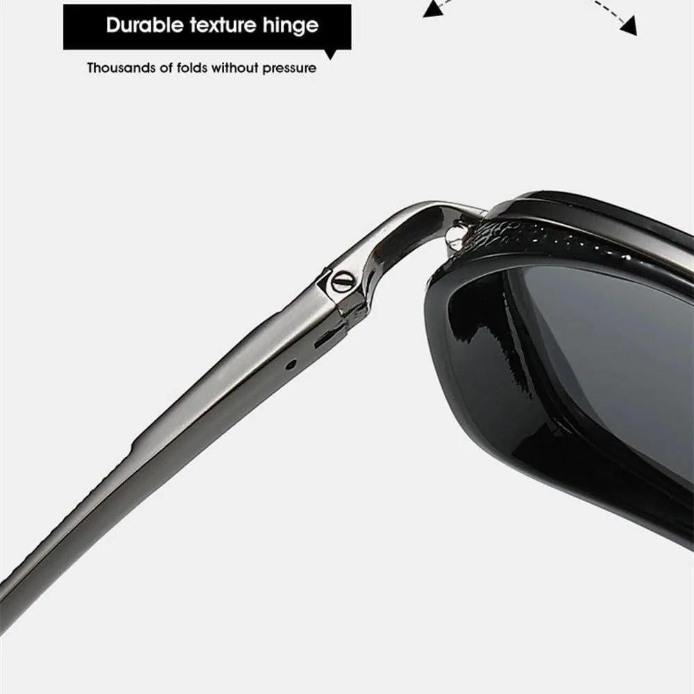 Punk Sunglasses For Men Fashion Trending Luxury Band Outdoors Driving Sun Glasses UV400