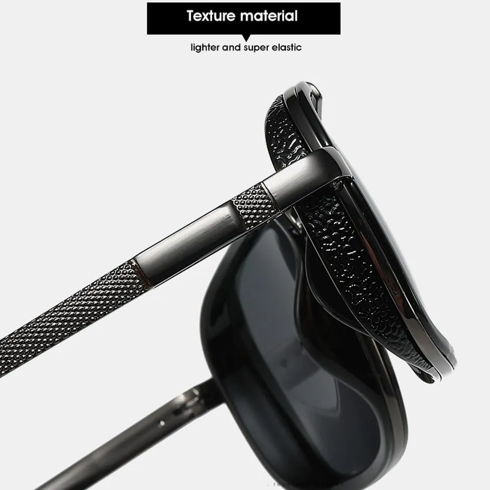Punk Sunglasses For Men Fashion Trending Luxury Band Outdoors Driving Sun Glasses UV400