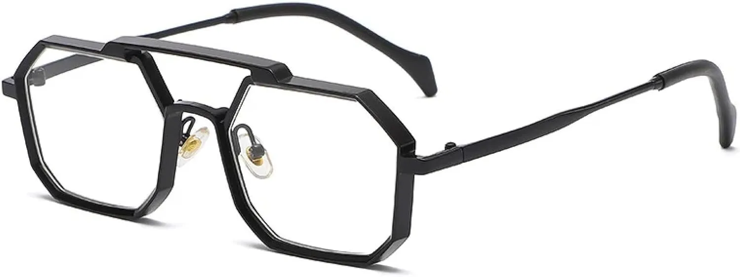 Punk Sunglasses for Women Men Metal Steampunk Small Vintage Uv400
