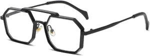Punk Sunglasses for Women Men Metal Steampunk Small Vintage Uv400