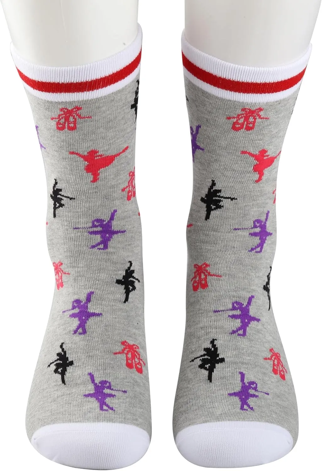 PXTIDY 2 Pairs Dance Coach Gifts Socks Ballet Dance Teacher Gifts Lead Inspire Coach Dance Crew Ballet Lovers Gifts
