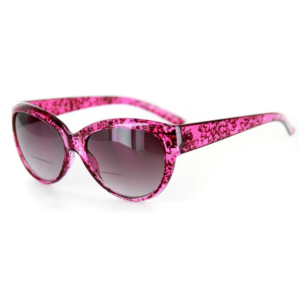 "Bombshell" Vintage-Inspired Fashion Bifocal Sunglasses for Women