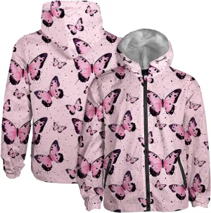 Rain Jacket Men Women, White Color, Water Resistant Running Hiking Running Jacket Windbreaker with Hood
